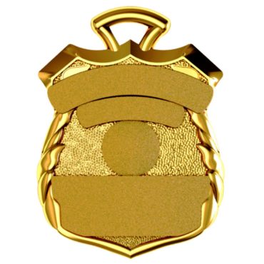 Widmann wdm05860 Necklace – Police Badge Clip On, Multicoloured, One Size
